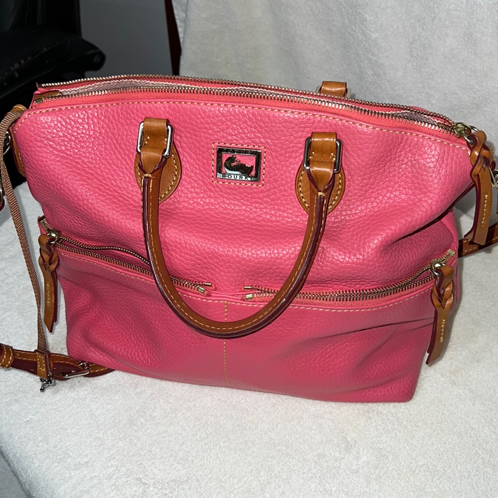 Gently Used Dooney And Bourke Leather Bag.